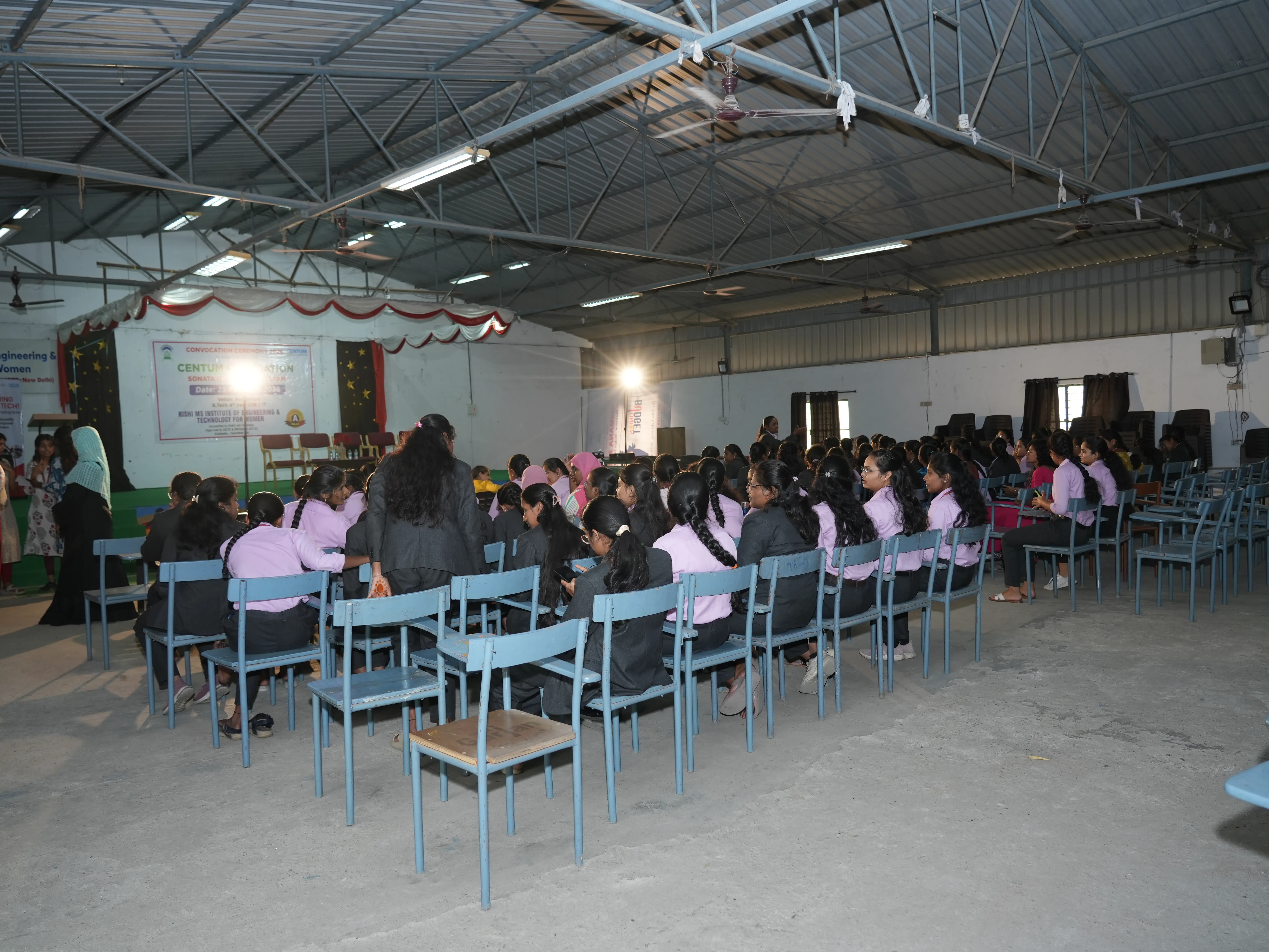 Convocation Ceremony of Sonata CSR through Centrum foundation for 4 th year students - RITW